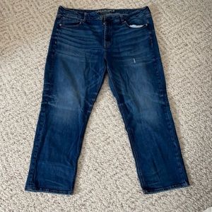 American eagle stretch straight jeans